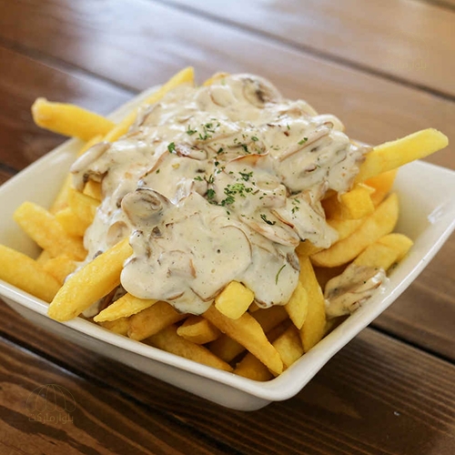 تصویر سیب زمینی با پنیر