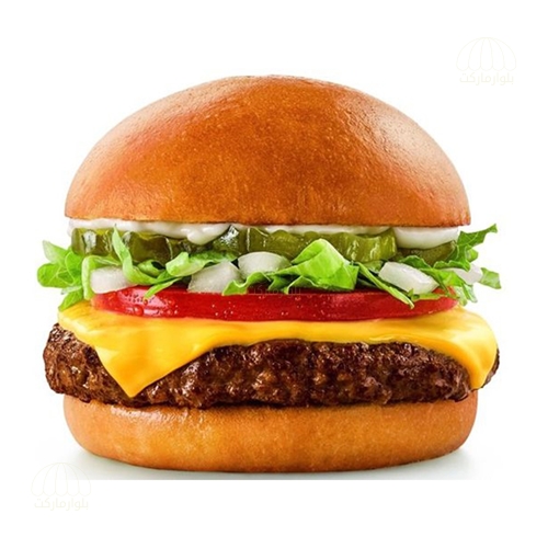 تصویر چیزبرگر دستی