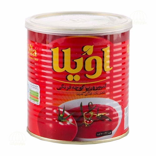 تصویر رب گوجه فرنگي 800 گرمي اويلا