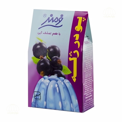 تصویر پودر ژله تمشک آبي 100 گرمي فرمند