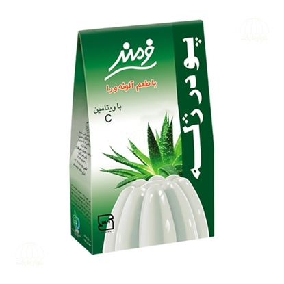 تصویر پودر ژله آلوورا 100 گرمي فرمند