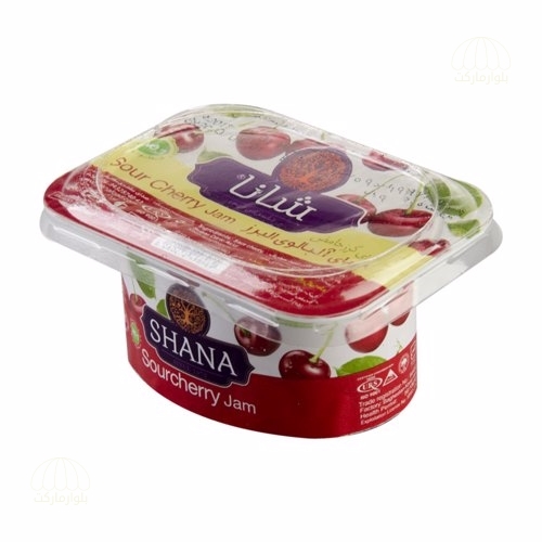 تصویر مربا آلبالو ترموفرمينگ 225 گرمي شانا