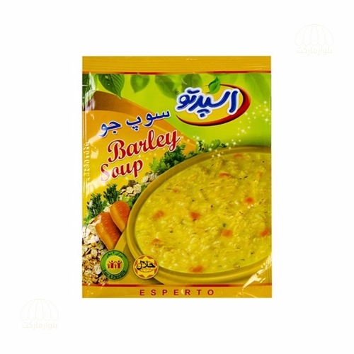 تصویر سوپ جو 75 گرمي اسپرتو