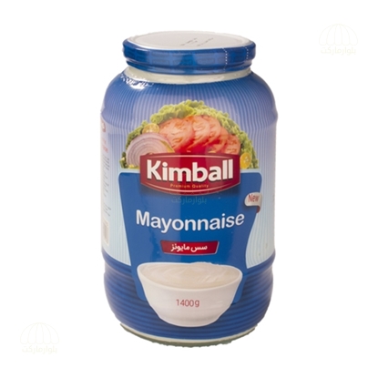 تصویر سس مايونز کاهش يافته 1400 گرم کيمبال