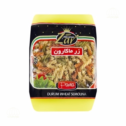 تصویر ماکاروني پيکولي سبزيجات زر
