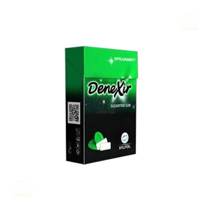 تصویر آدامس دن اکسير با طعم نعناع (سبز)(فليپ تاپ)