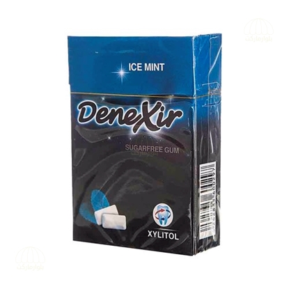 تصویر آدامس دن اکسير با طعم نعناع خنک (آبي )(فليپ تاپ)