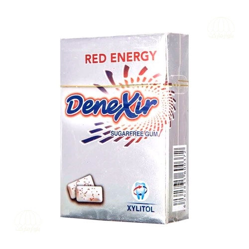 تصویر آدامس دن اکسير رد انرژي(نقره‌اي)(فليپ تاپ)