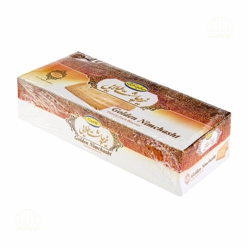 تصویر بيسكويت نيم چاشت طلايي 720 گرمي گرجي