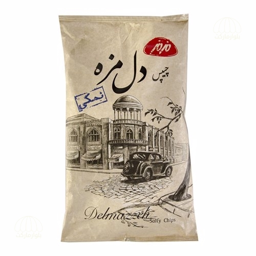 تصویر چيپس ساده دل مزه 90 گرمي مزمز