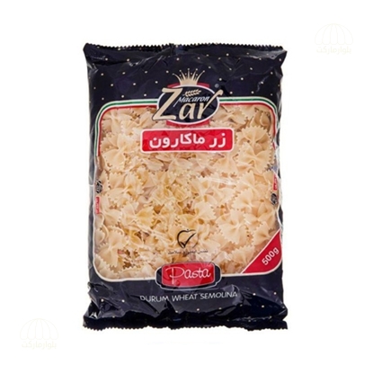 تصویر ماكاروني فرمي پروانه اي ساده  500گرم