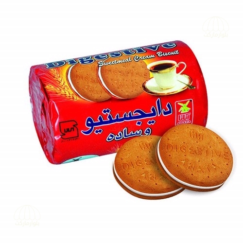 تصویر بيسکويت دايجستيو کرمدار 200 گرمي آناتا