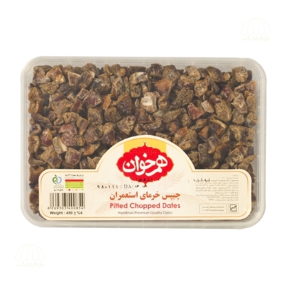 تصویر چیپس خرما استعمران 450 گرمی هم خوان