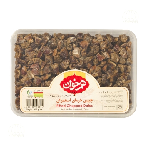 تصویر چیپس خرما استعمران 450 گرمی هم خوان