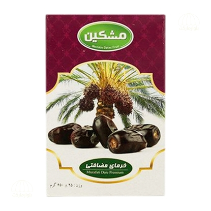 تصویر خرماي مضافتي 650 گرمي مشکين
