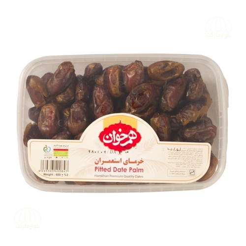 تصویر خرمای استعمران 600 گرمی هم خوان