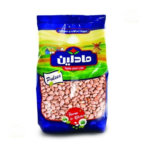 تصویر لوبيا چيتي بسته سلفوني 900 گرمي مادلين