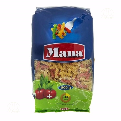 تصویر فرمي مته اي سبزيجات 500 گرمي مانا