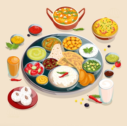 تصویر چلو خورشت قیمه (جمعه و دوشنبه)