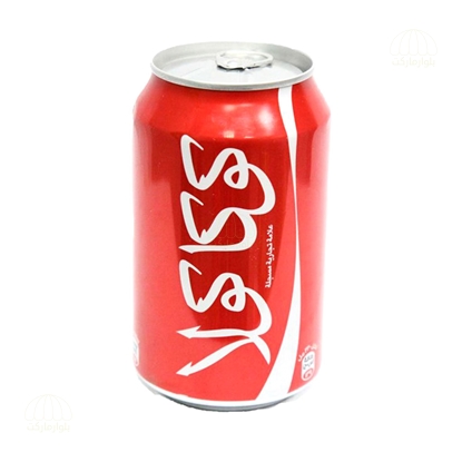 تصویر نوشابه کوکاکولا قوطی